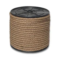 Канат джутовый ДТ тросовой свивки d. 26 мм на кат. 300 мм