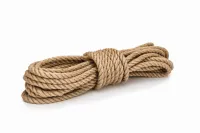 Канат джутовый ДТ тросовой свивки d. 14 мм в отрезках по 20 м