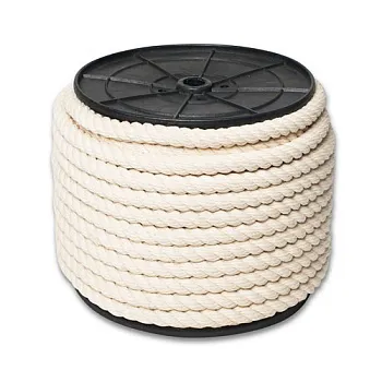 Веревка  ХБ кр.3-прядн.d. 14 мм на кат. 300 мм (80 м)