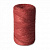 Шпагат джутовый ШД 1,2 ктекс П 2 пол. 2-ниточный в боб. по 0,5 кг красный
